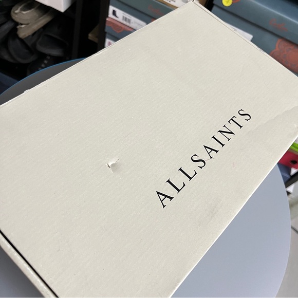 ALLSAINTS Lola Slip On Penny Loafer Flats - Picture 11 of 11